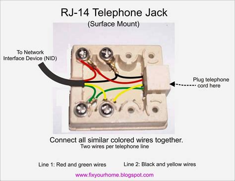 wiring phone line from outside box